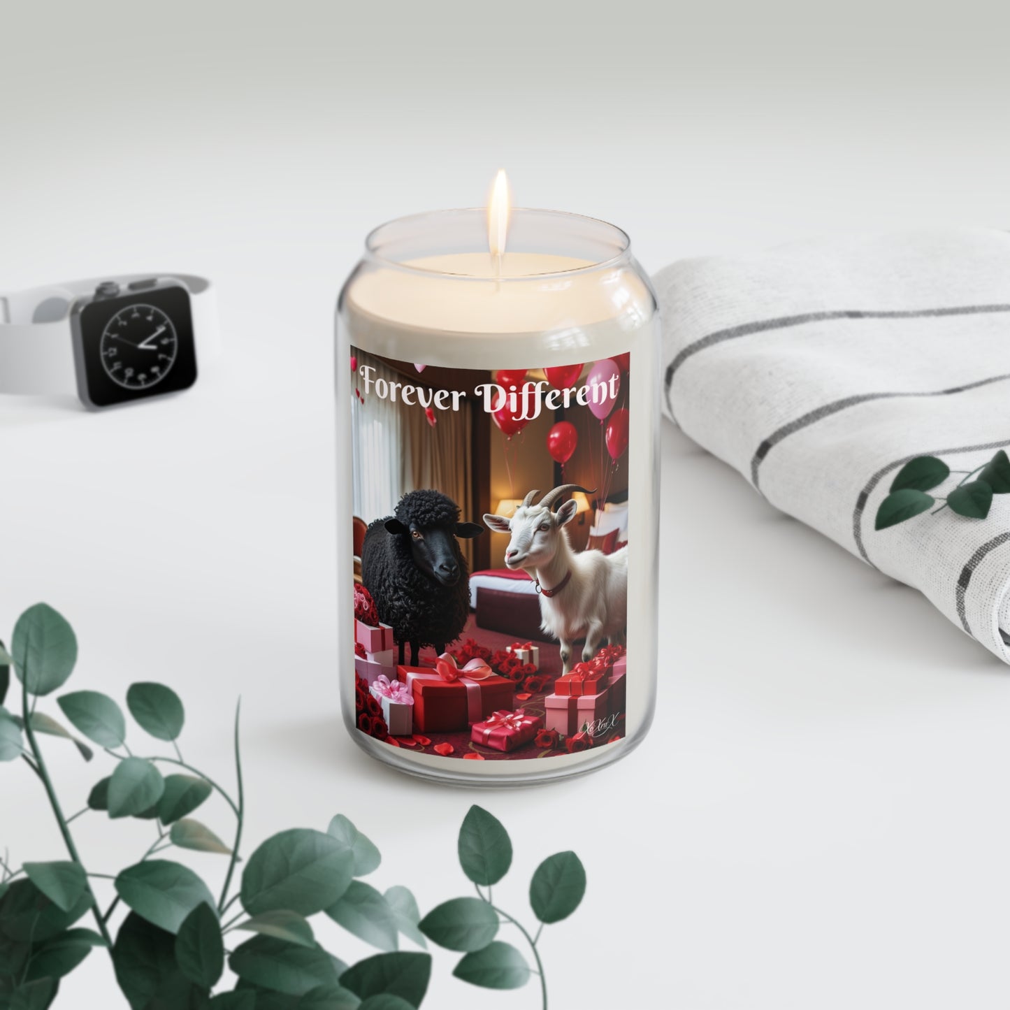 "Forever Different" | Scented Soy Candle | Valentines Day Gift