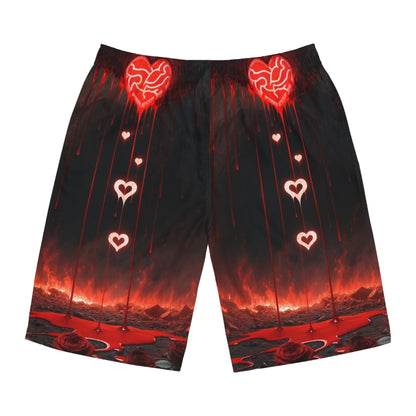 "The Pits of Love" | Men's Board Shorts
