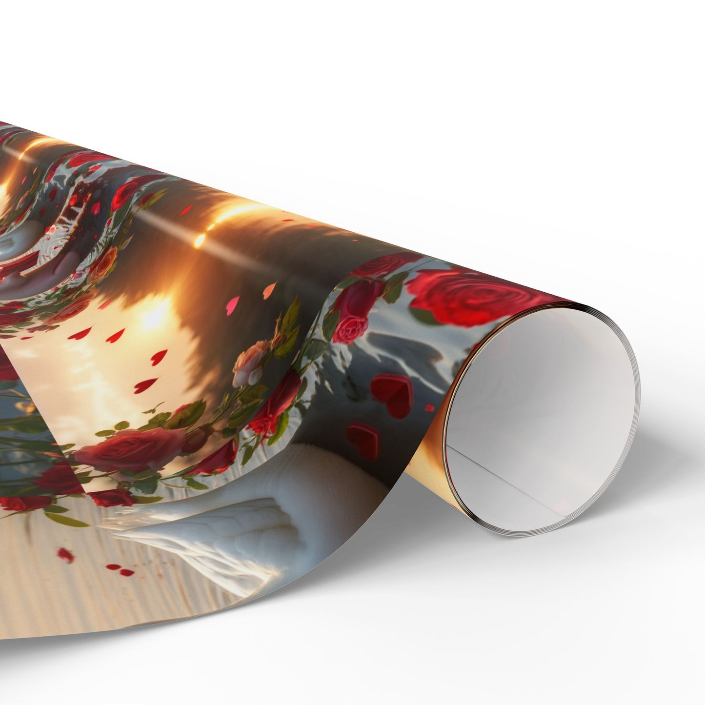 Valentines Day Wrapping Paper | Pig & Duck