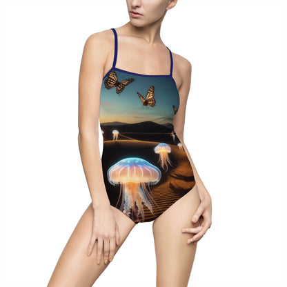 "Butterfly Jellyfish" | Women's One-piece Swimsuit