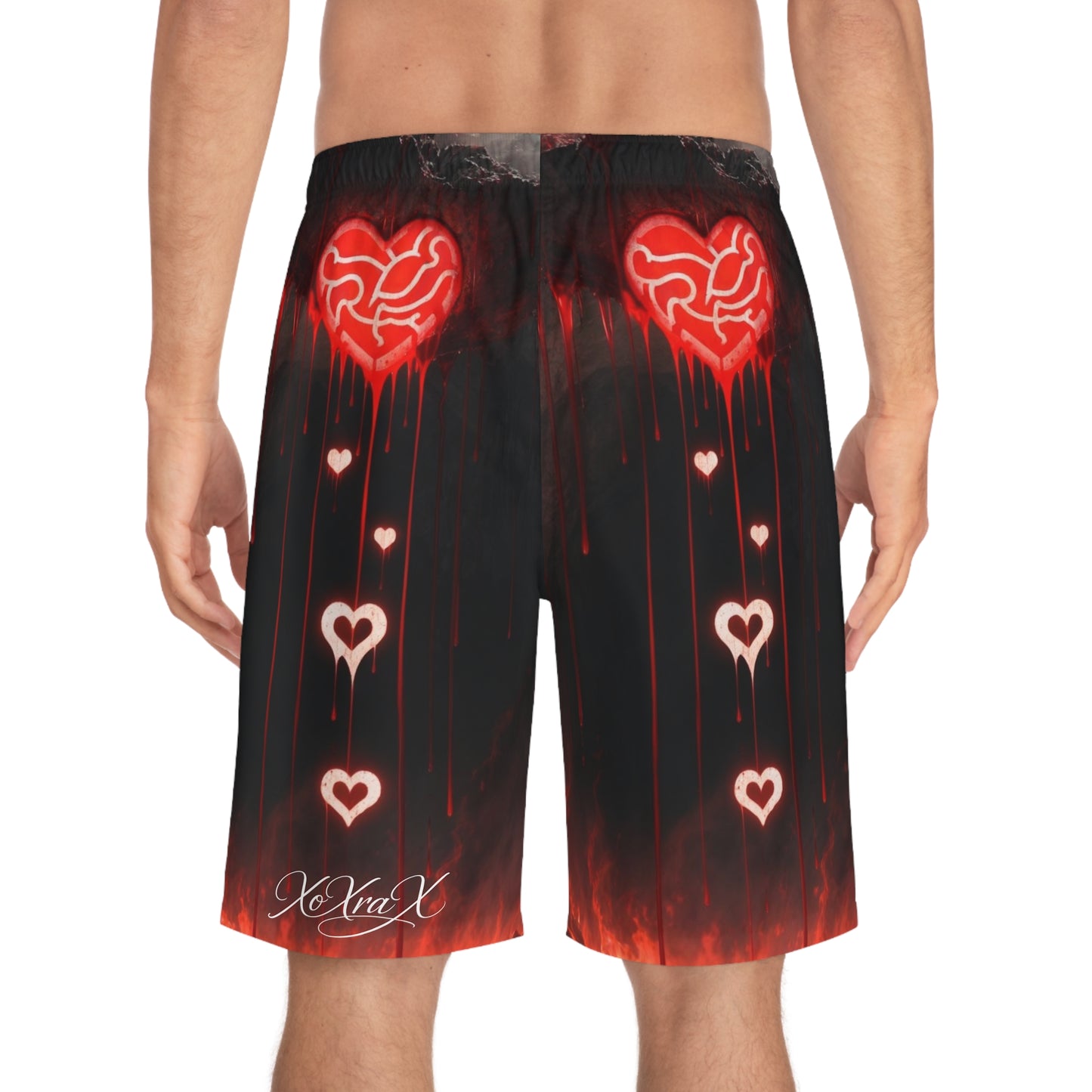 "The Pits of Love" | Men's Board Shorts