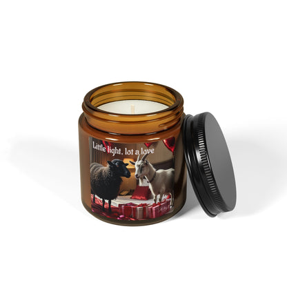 "Little Light, lot a Love" | The Black Sheep & The Goat | Scented Soy Candle | Valentines Day Gift