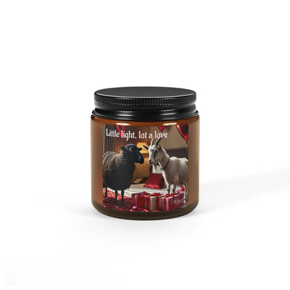 "Little Light, lot a Love" | The Black Sheep & The Goat | Scented Soy Candle | Valentines Day Gift