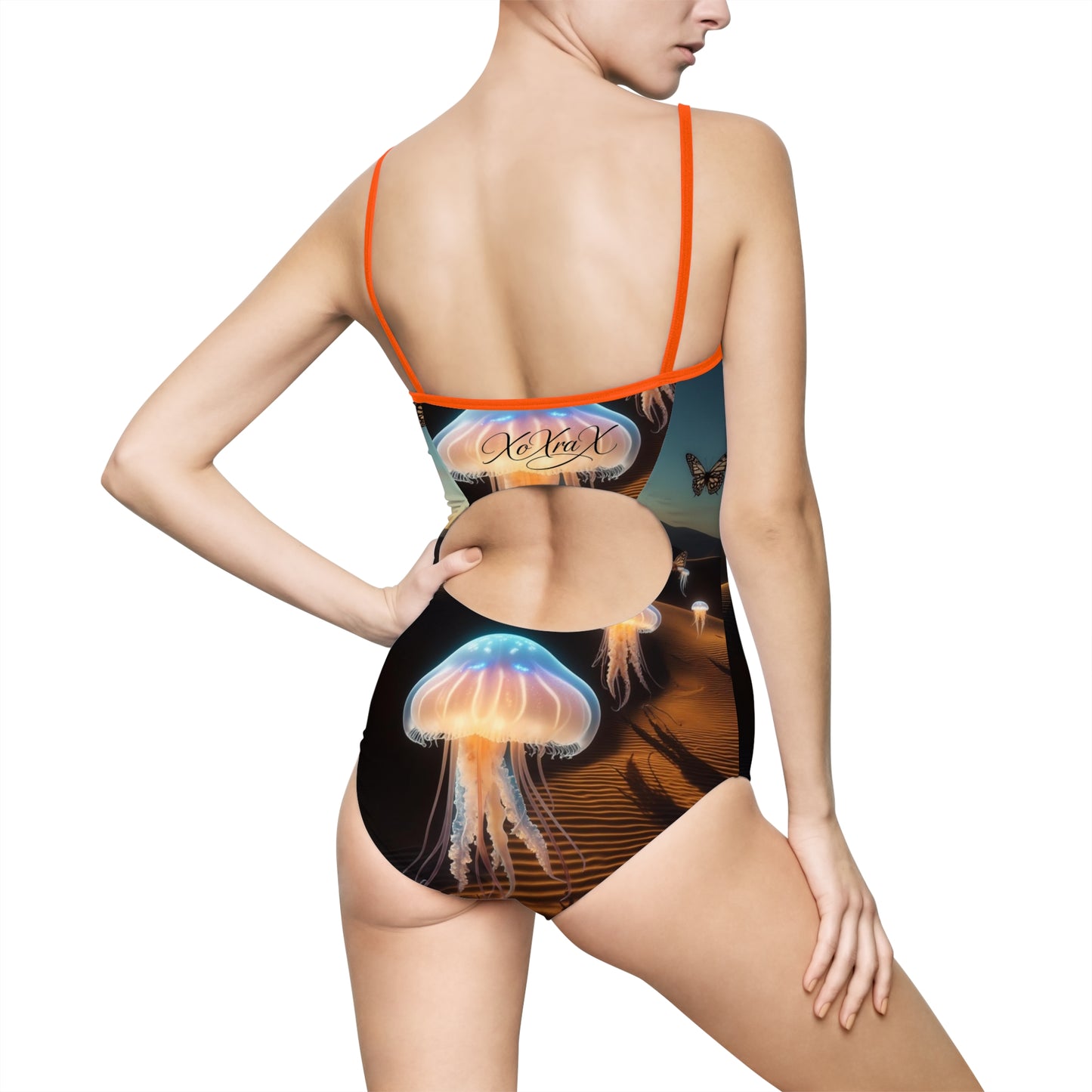 "Butterfly Jellyfish" | Women's One-piece Swimsuit