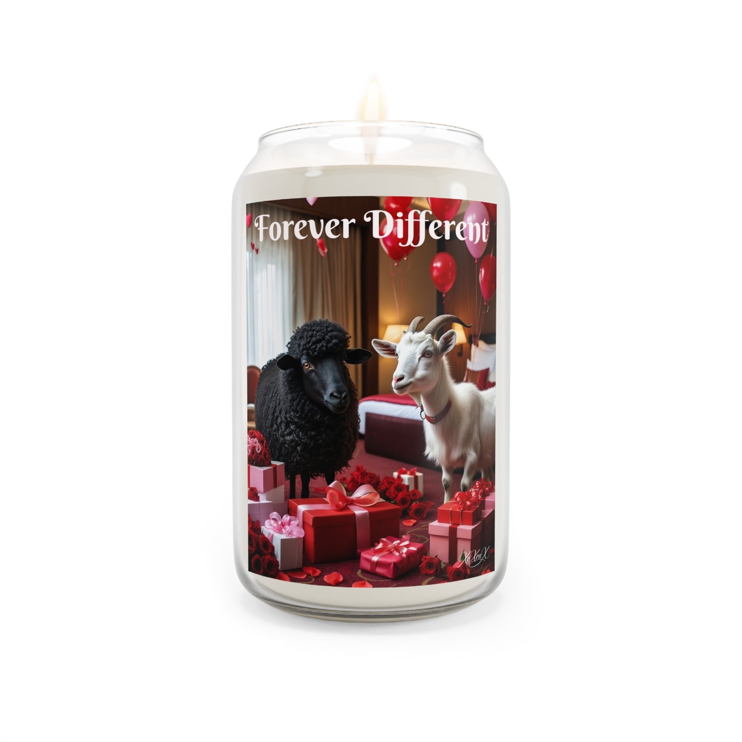 "Forever Different" | Scented Soy Candle | Valentines Day Gift