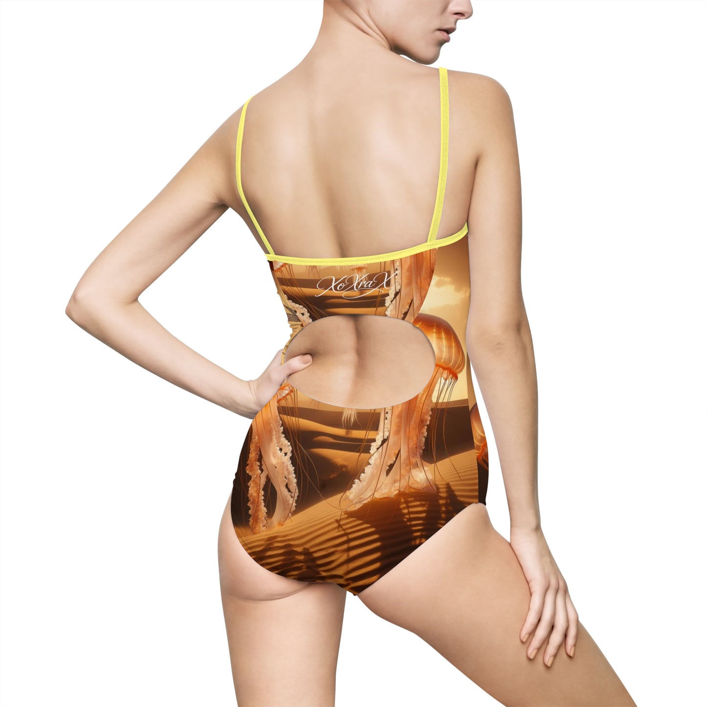 "Jellyfish Dragonfly" | Women's One-piece Swimsuit