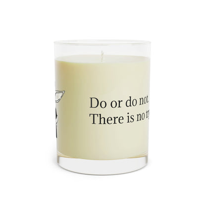 "Do or do not. There is no try" | Scented Candle | Valentines Day Gift