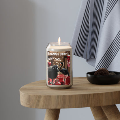 "Forever Stars with You" | The Black Sheep & Black Flamingo | Scented Soy Candle | Valentines Day Gift