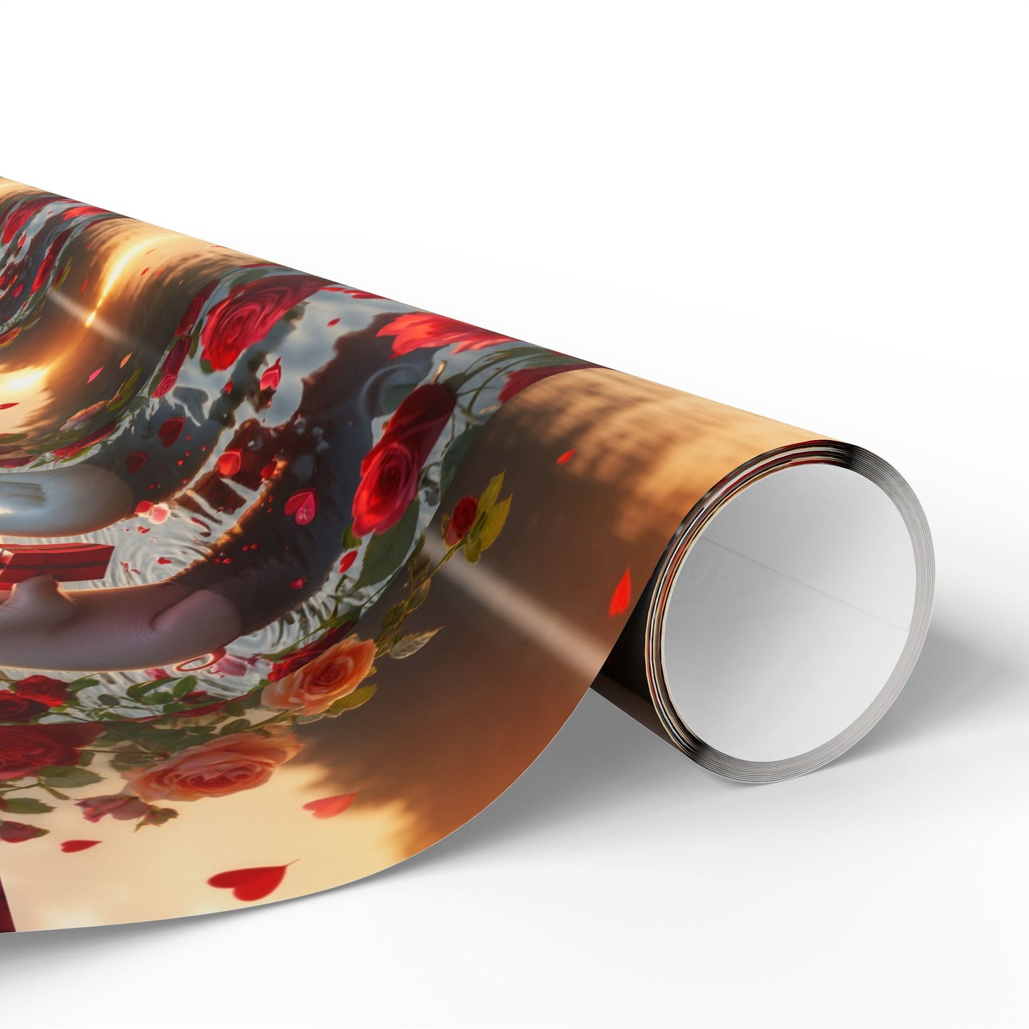 Valentines Day Wrapping Paper | Pig & Duck