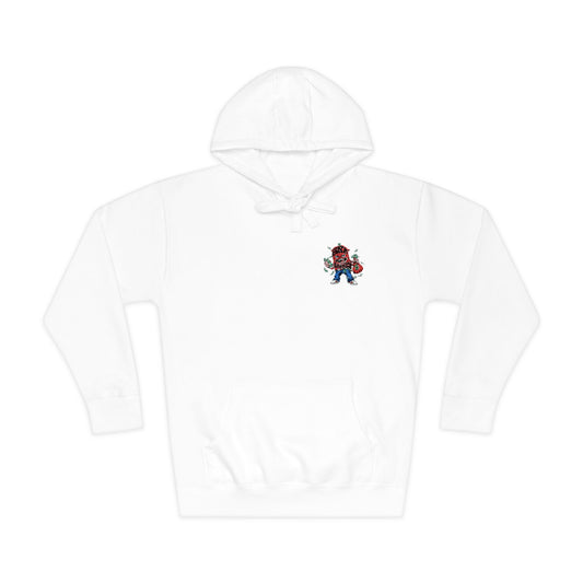 Band Goonies Fleece Hoodie | Red & White