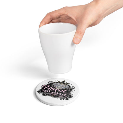 Ceramic "Uncut, Still Shinning" Coaster