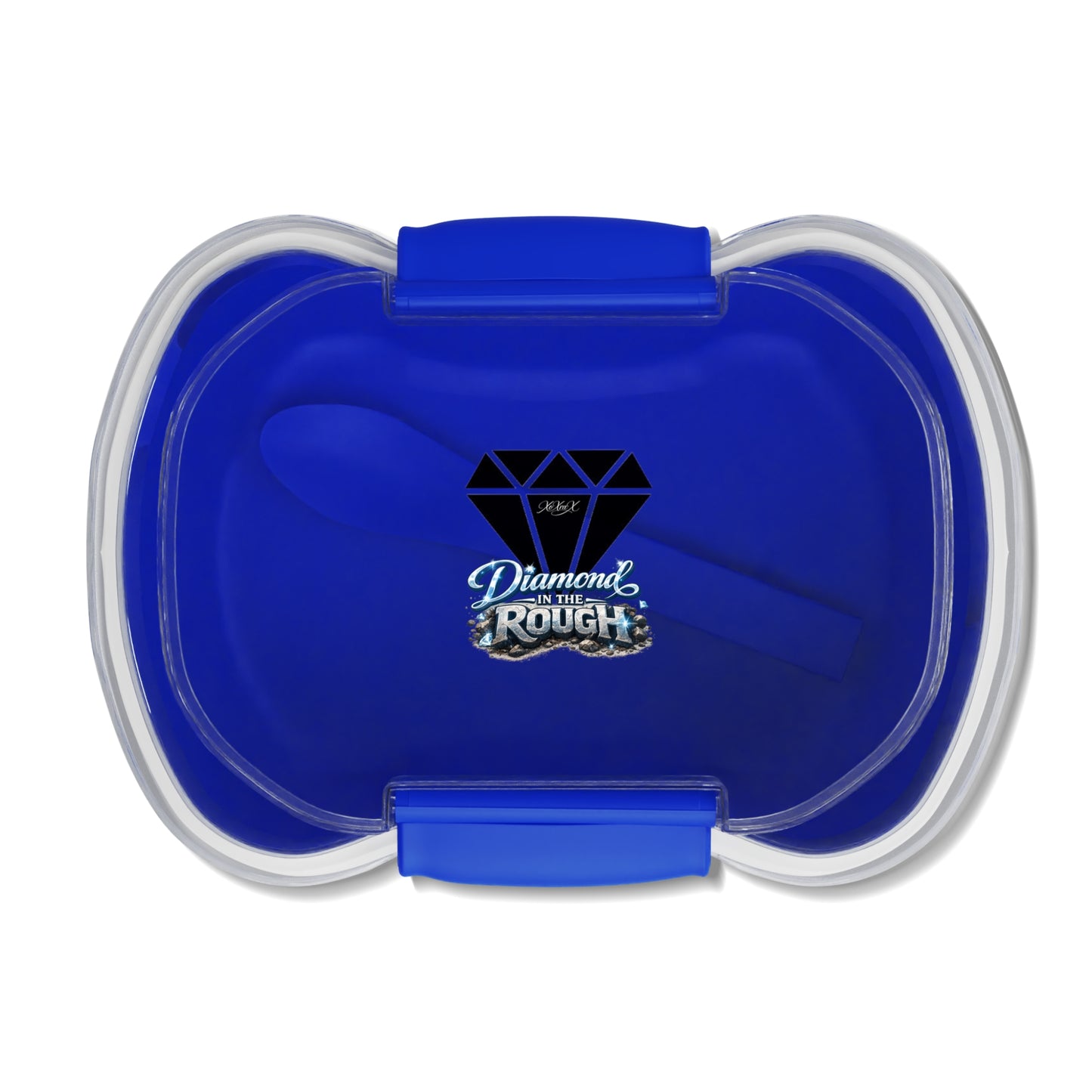 Two-tier Bento Box " Diamond in the Rough"