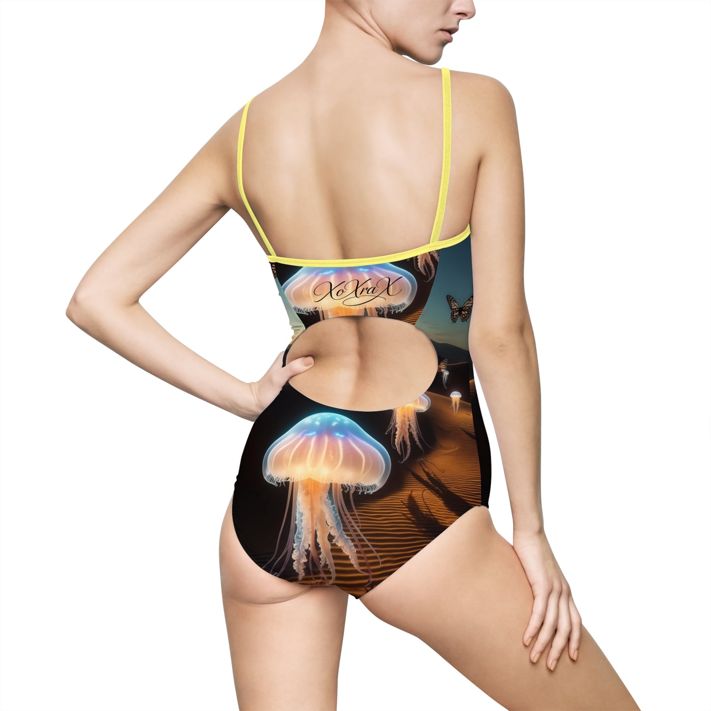 "Butterfly Jellyfish" | Women's One-piece Swimsuit