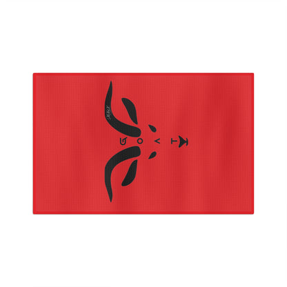 Microfiber Red "G.OA.T." Tea Towel