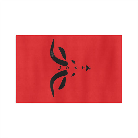 Microfiber Red "G.OA.T." Tea Towel