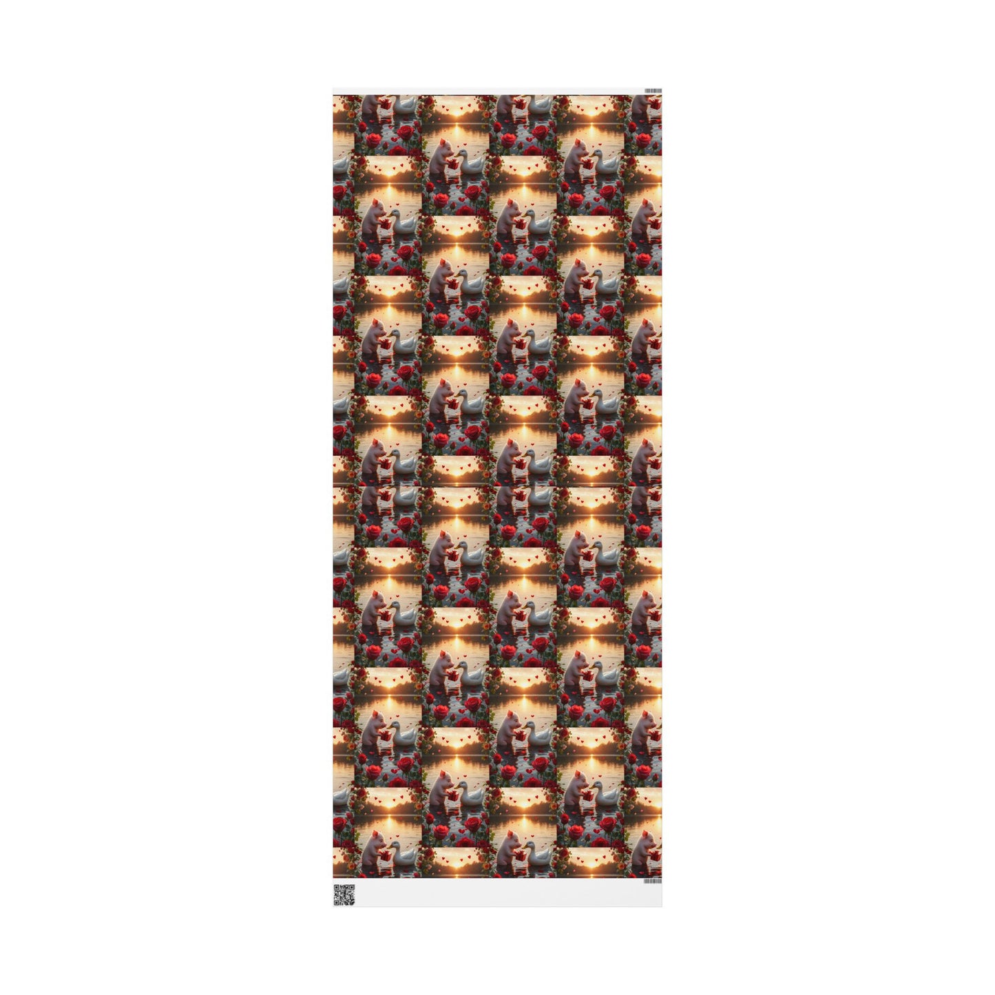 Valentines Day Wrapping Paper | Pig & Duck