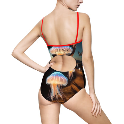"Butterfly Jellyfish" | Women's One-piece Swimsuit