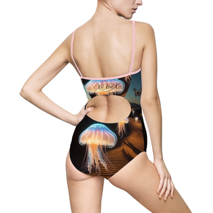 "Butterfly Jellyfish" | Women's One-piece Swimsuit