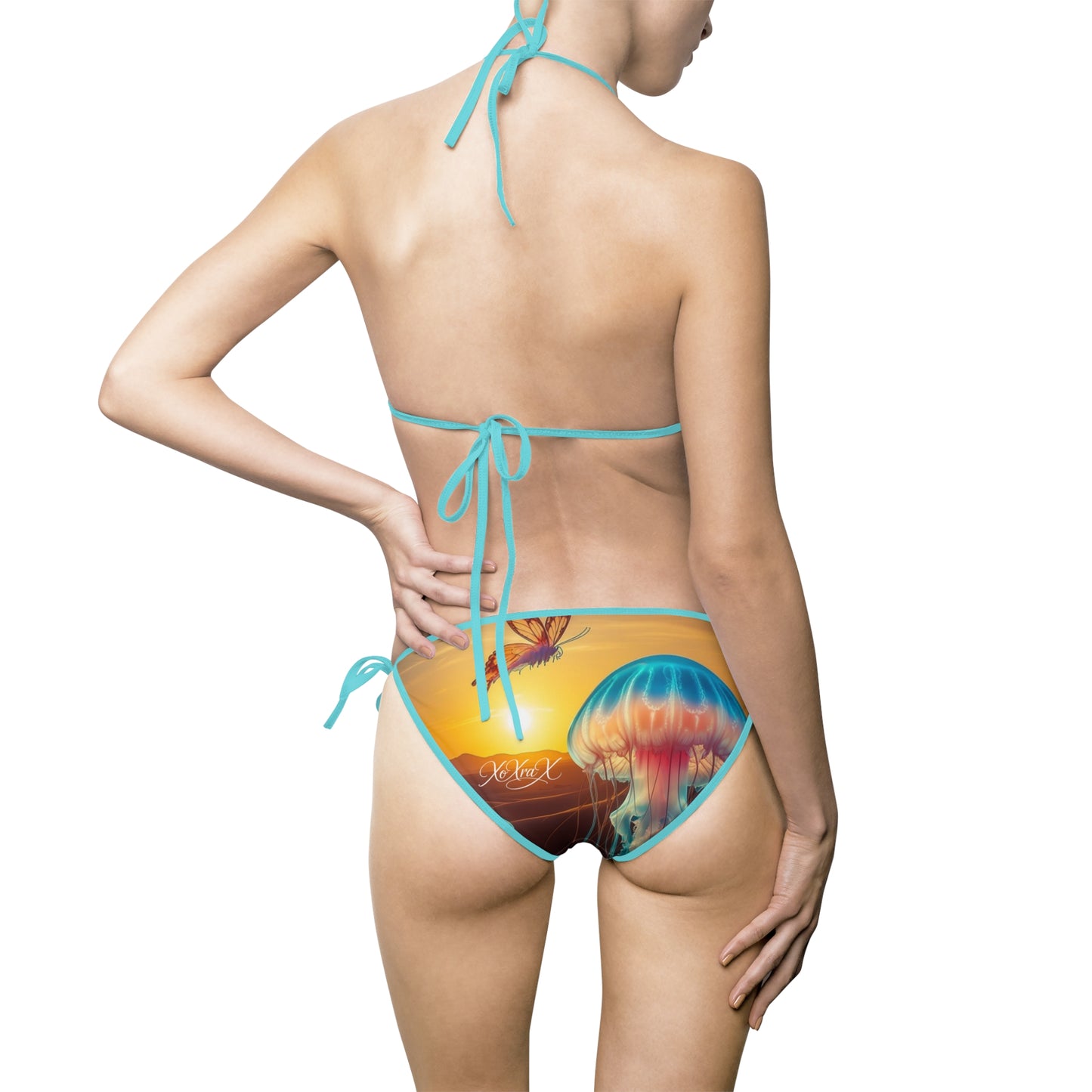 "Jellyfish Butterfly" | Women's Bikini Swimsuit