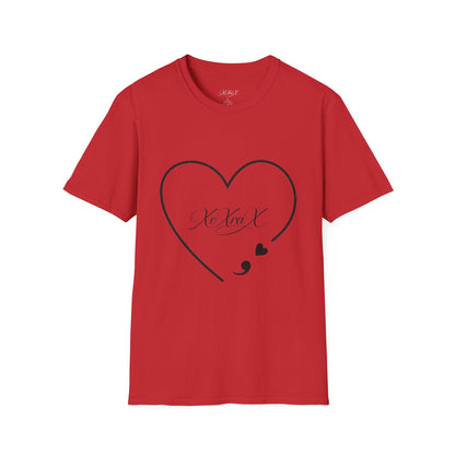 Softstyle "Semi-Love Heart" T-Shirt