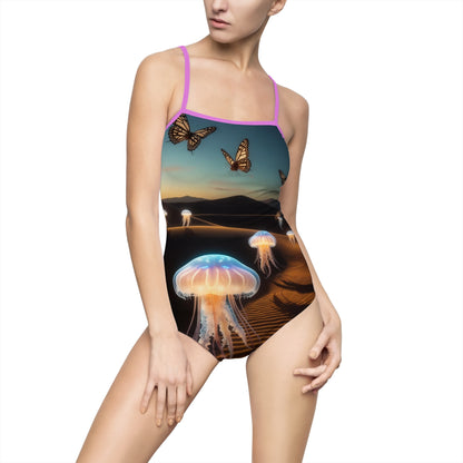 "Butterfly Jellyfish" | Women's One-piece Swimsuit