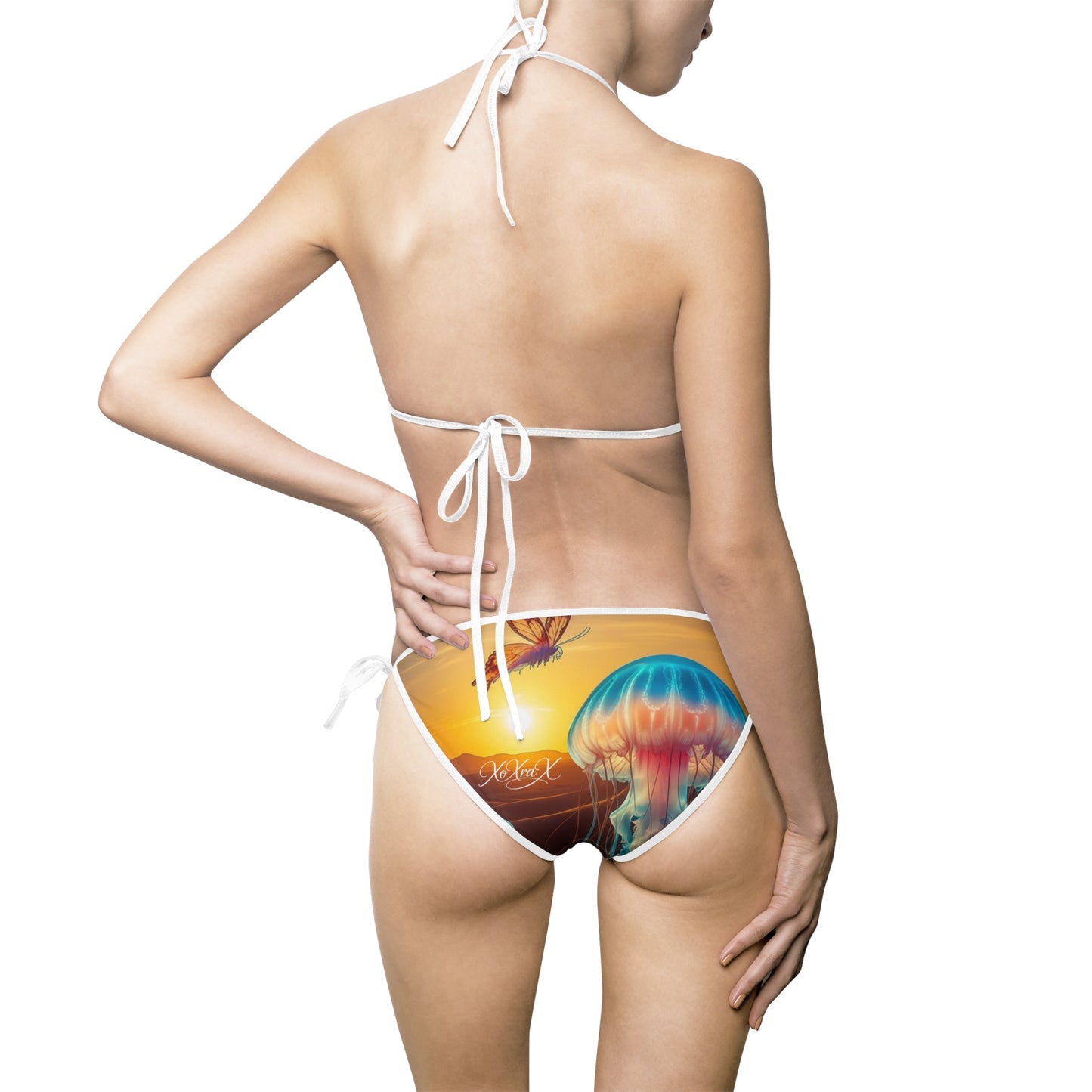 "Jellyfish Butterfly" | Women's Bikini Swimsuit