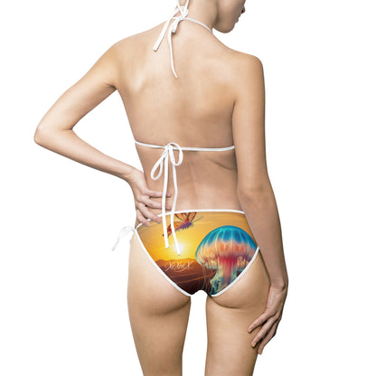 "Jellyfish Butterfly" | Women's Bikini Swimsuit