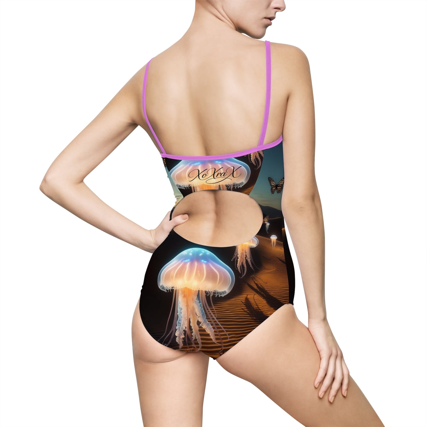 "Butterfly Jellyfish" | Women's One-piece Swimsuit