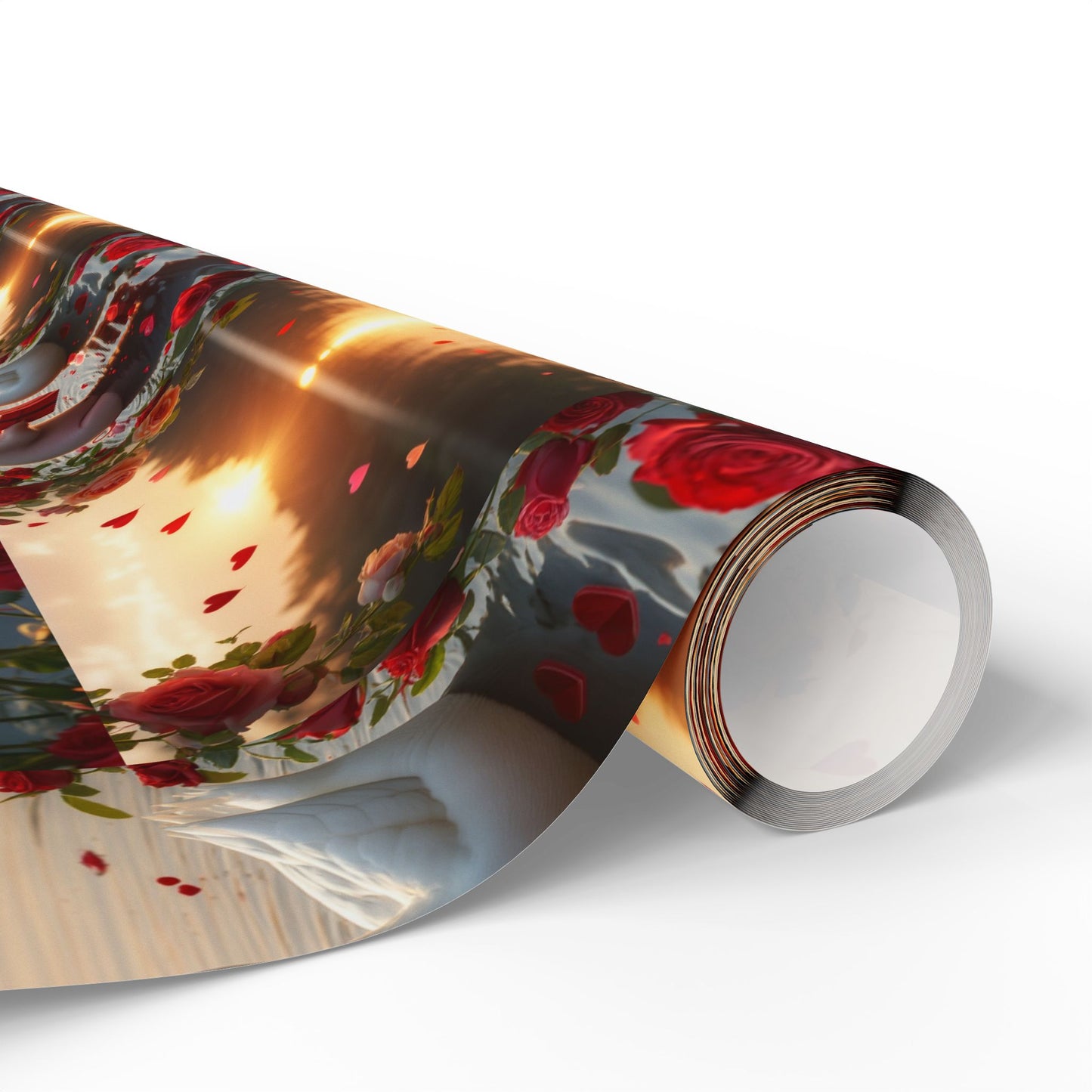 Valentines Day Wrapping Paper | Pig & Duck