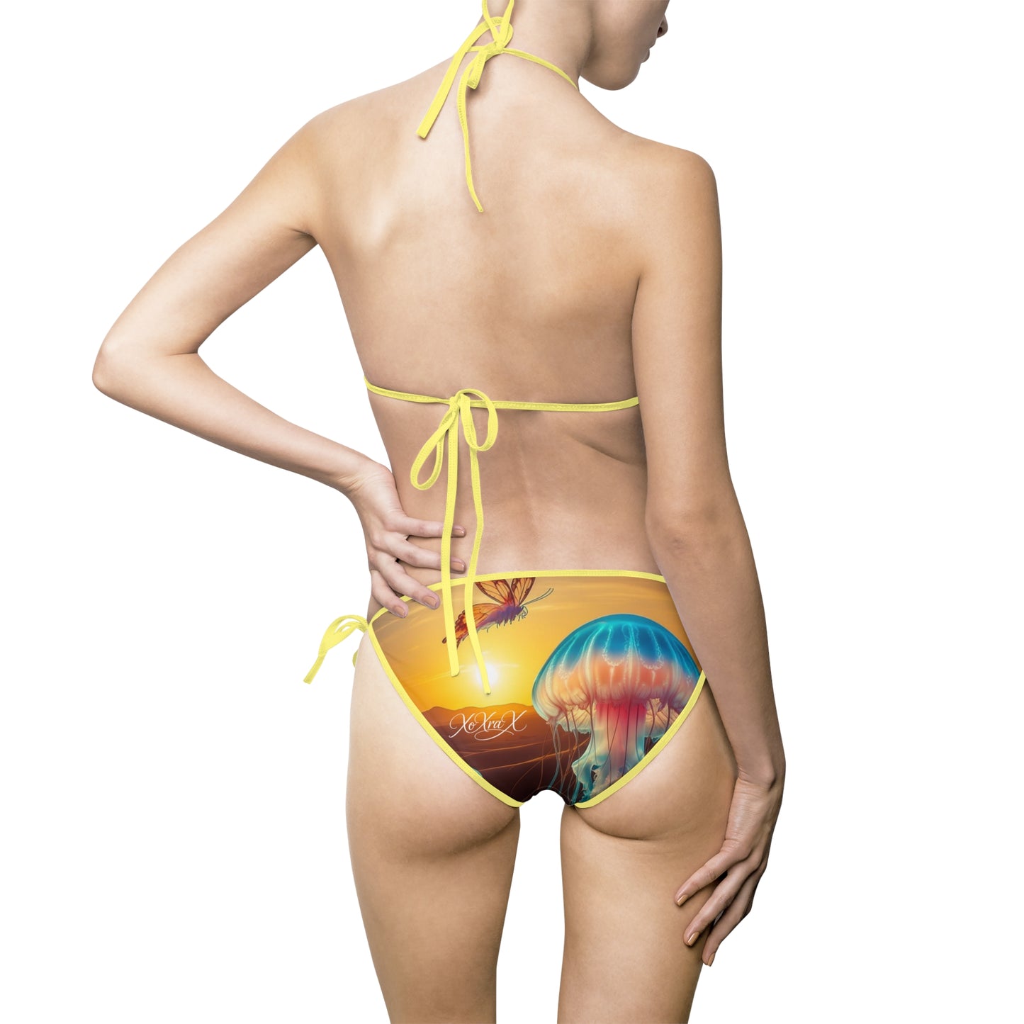 "Jellyfish Butterfly" | Women's Bikini Swimsuit