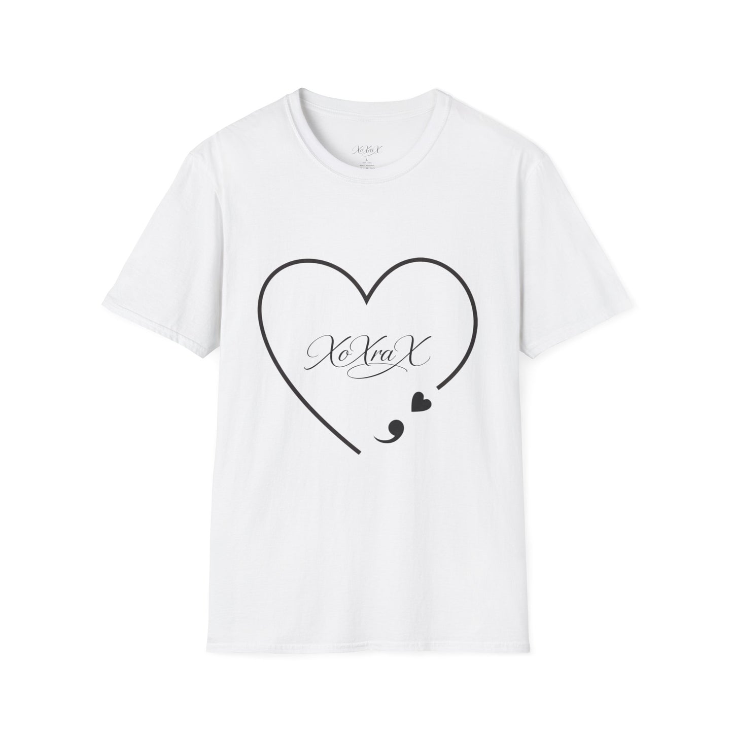 Softstyle "Semi-Love Heart" T-Shirt