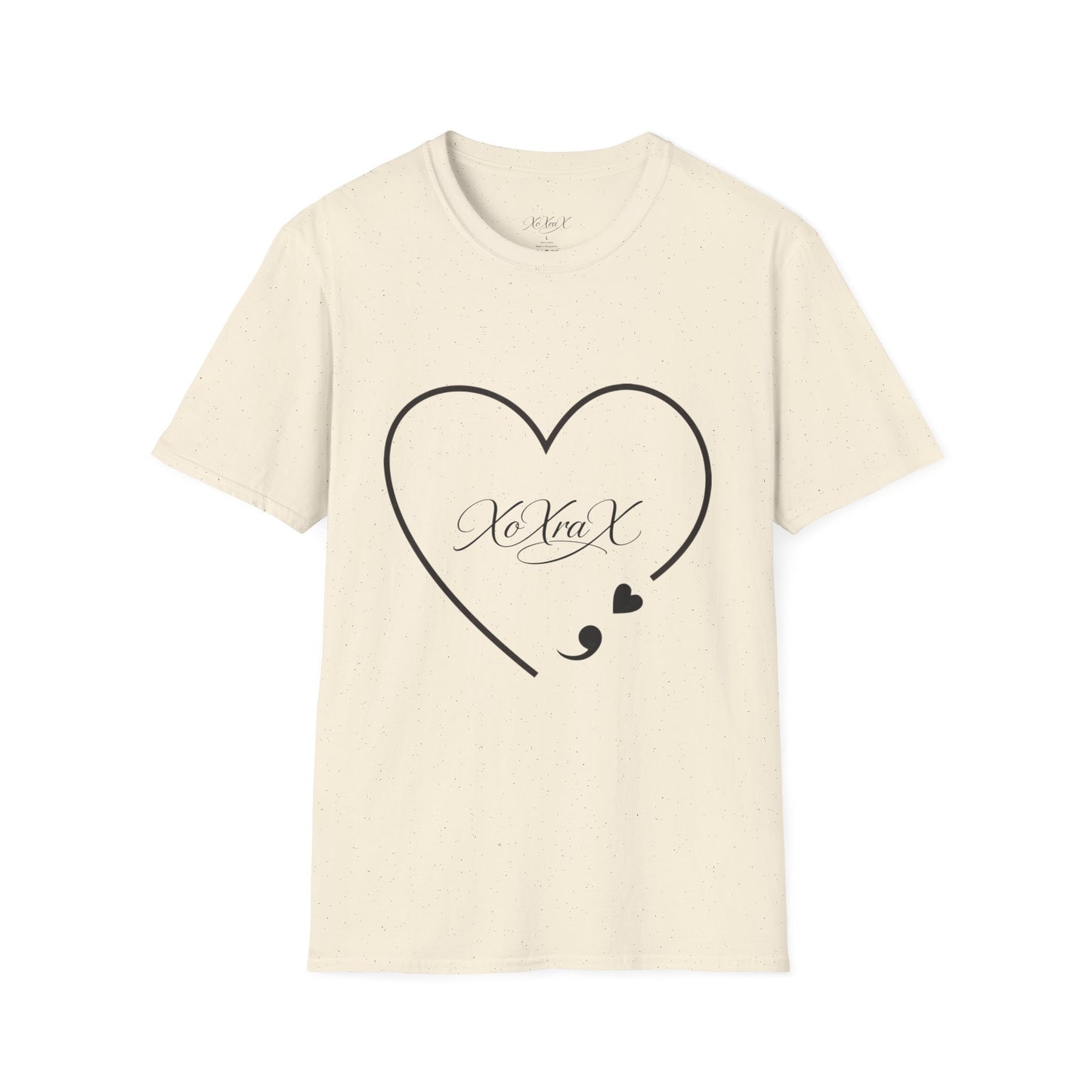 Softstyle "Semi-Love Heart" T-Shirt