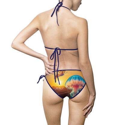 "Jellyfish Butterfly" | Women's Bikini Swimsuit