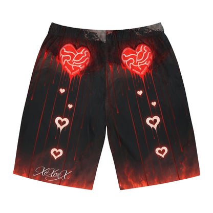 "The Pits of Love" | Men's Board Shorts