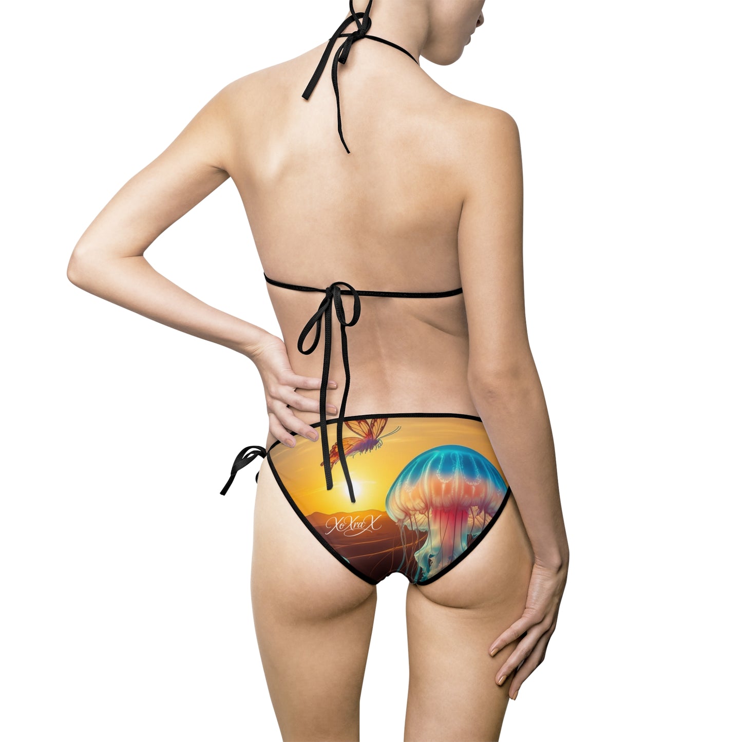 "Jellyfish Butterfly" | Women's Bikini Swimsuit